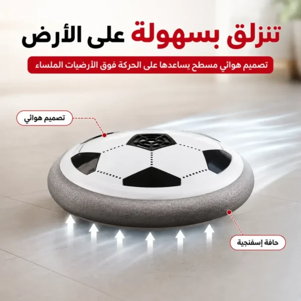 تصميم هوائي ينزلق بسهولة
